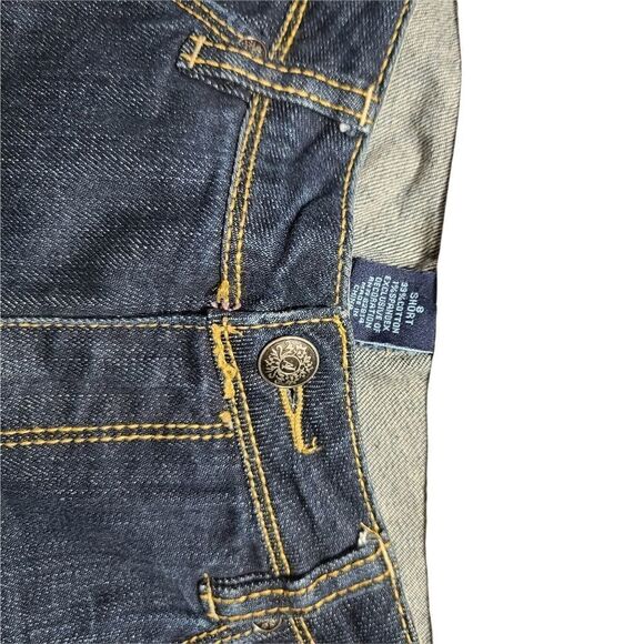 Ashley Straight Leg Denim Blue Jeans - Picture 4 of 7